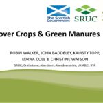 Cover Crops and Green Manures  - SRUC / AHDB Winter Roadshow Jan 2022 - Presentation RLW